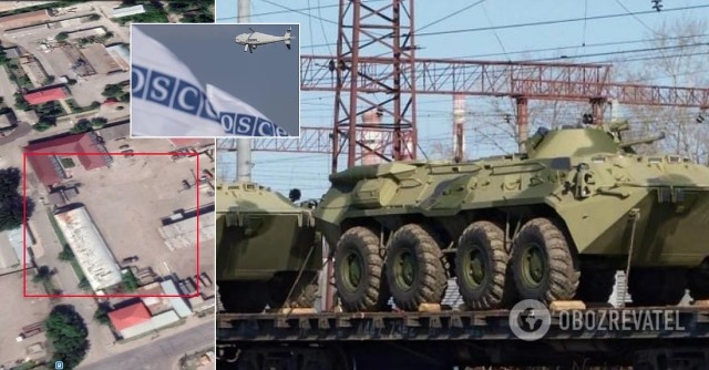 Появились кадры с беспилотника, подтверждающие переброс российской военной техники в Луганск