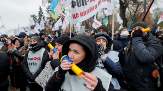 В Сети пояснили, кто стоит за протестами ФОПов на Майдане