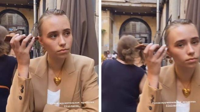 В Сети распространили фото предполагаемой дочери Путина: девушка копия президента