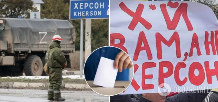 Ставленик Кремля заявив, що «референдуму» на Херсонщині не буде, і розкрив план окупантів