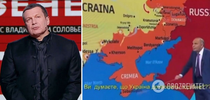«Донбас – це привід!» Ведучий італійського ТБ заявив Соловйову у прямому ефірі, що НАТО не допустить захоплення України. Відео