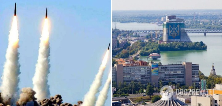 Росія завдала удару по Дніпру, уламки ракет впали на будинки. Фото