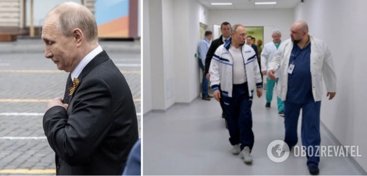 Викликали лікарів: ЗМІ розповіли, чому Путін переносив звернення до росіян