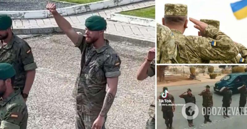 Іспанські військові проводжали українських колег із навчання зі сльозами на очах. Зворушливе відео…