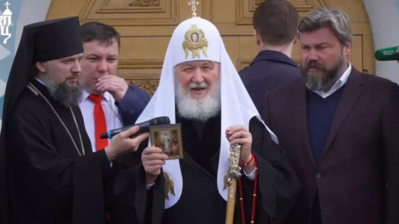 Патріарх Кирило розпочав «Всеросійський молебень про перемогу» над Україною