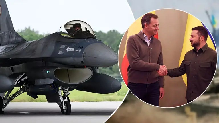 Безпекову угоду підписано. Бельгія поставить Україні 30 винищувачів F-16