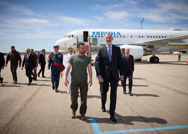 Зеленський прибув в Іспанію для підписання угоди про гарантії безпеки