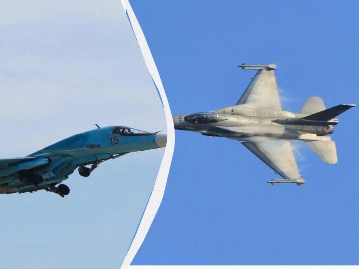 «F-16 показав зуби»: російський Су-34 програв битву з українським винищувачем, — Forbes