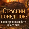 Страсний понеділок: значення, традиції та як провести день перед Великоднем