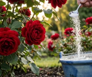 Лише 1 столова ложка на відро води — і троянди потопають у квітах: секрет пишного цвітіння