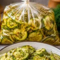 Хрусткі мариновані кабачки з пакета за 20 хвилин