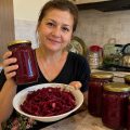 Буряк на зиму, який у мене довго не затримується: відкрила баночку — і салат майже готовий